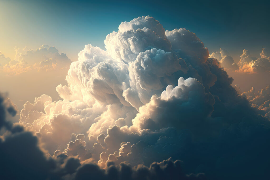 blue sky background