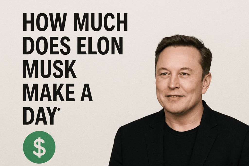 How Much Does Elon Musk Make a Day