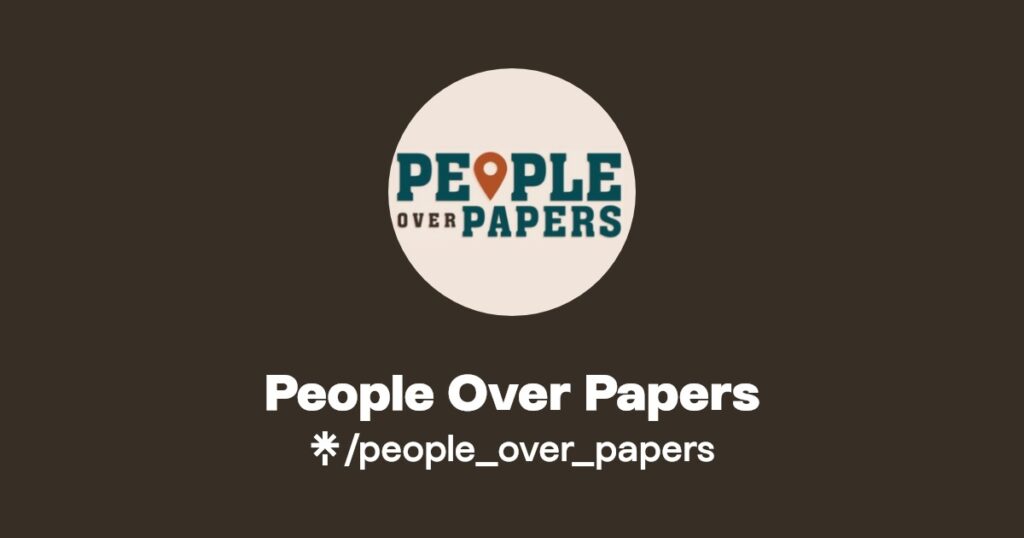 People Over Papers