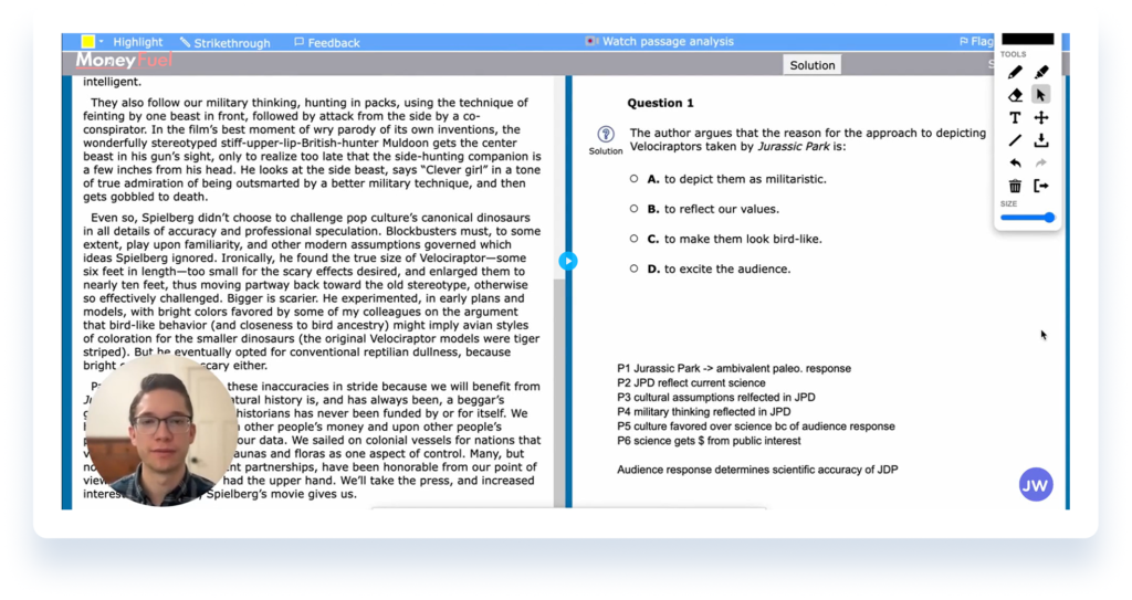 Jack Westin AAMC Extension: Maximizing Your MCAT Preparation Jack Westin AAMC Extension